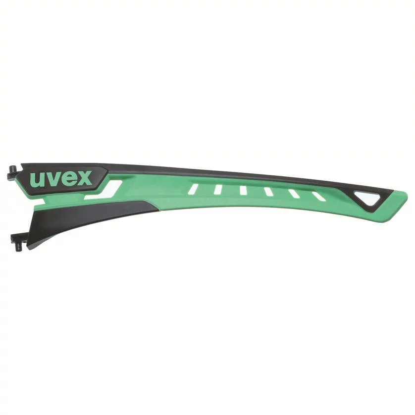 uvex pheos nxt planet PPE safety glasses, clear lens, Uvex protecting planet model – mass-balanced PC lens, arms and packaging partially made from recycled material