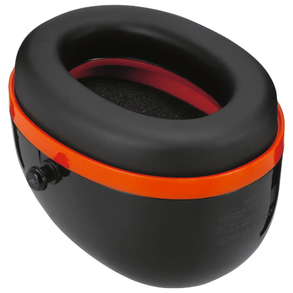 uvex K30H dielectric helmet earmuffs For medium noise areas. Dielectric earmuffs for use with the uvex pheos E helmet, ensures safety during electrical work. SNR 34dB