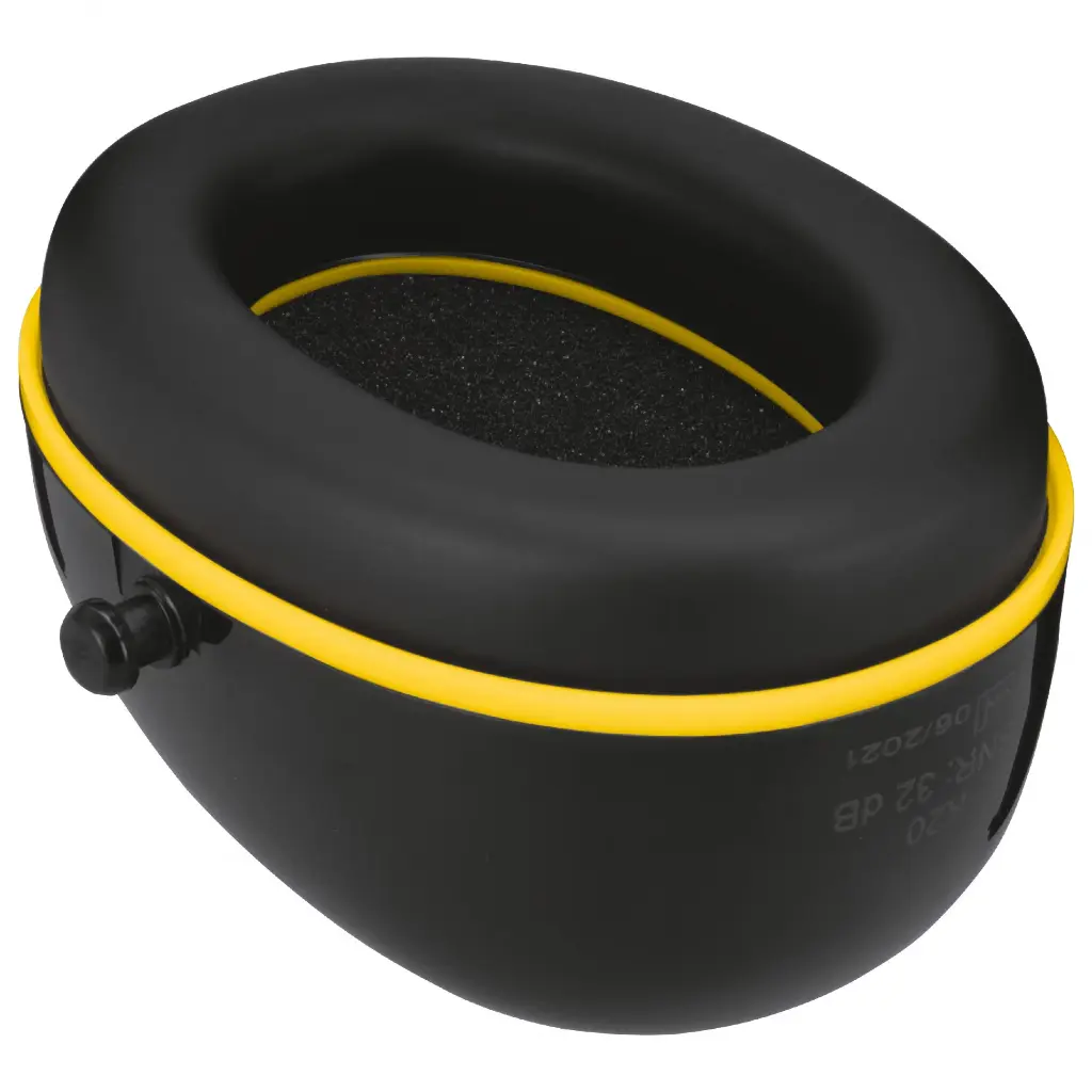 uvex K20H dielectric helmet earmuffs for medium noise areas. Dielectric earmuffs for use with the uvex pheos E helmet, ensures safety during electrical work. SNR30dB