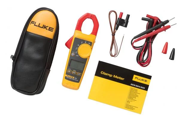 Fluke 325 True RMS Clamp Meter - True-rms AC/DC current / voltage / temperature / frequency 4152643 / 65340146WS / 0095969623766