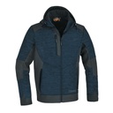 Beta Tools 7637B Technical fleece hoodie with softshell fabric inserts XS, S, M, L, XL, XXL, XXXL