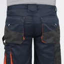BETA Tools 7861B Work Bermuda shorts, lightweight, blue