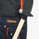 BETA Tools 7861B Work Bermuda shorts, lightweight, blue