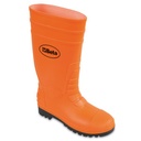 BETA Tools 7328A The perfect "high visibility" safety wellington boot for extreme work conditions, Orange, UK 5-12.
