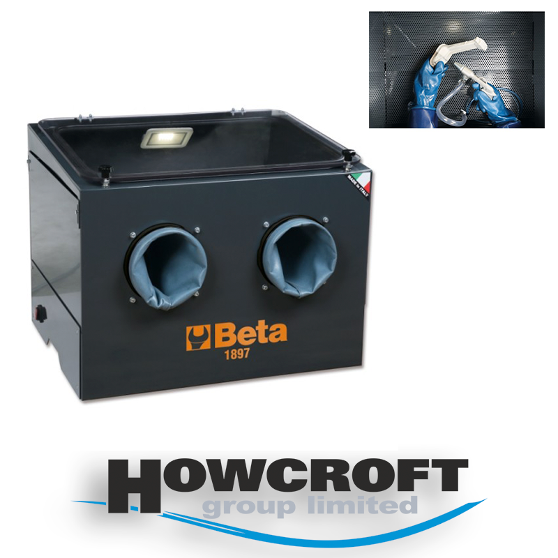 Beta Tools 1897 Professional bench sander, for surface finishing jobs on metal, plastic, glass, ceramic, wood etc