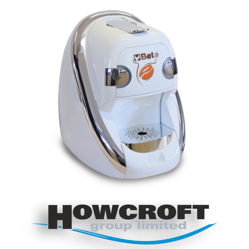 Beta Tools 9526P Workshop / Office Capsule espresso coffee machine, Compatible with Lavazza™ and Espresso Point™ capsules for professional use. (capsules not included)