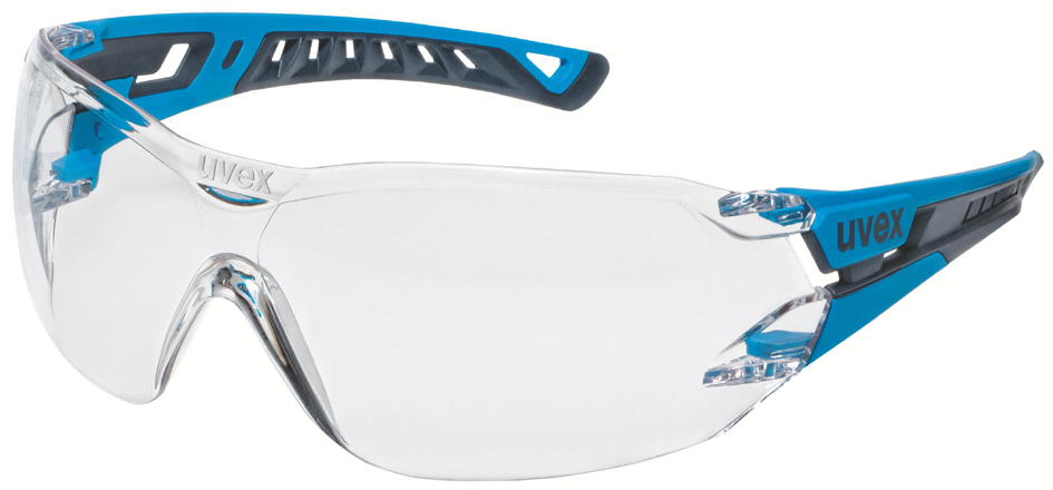 uvex pheos nxt 9128265 anthracite/blue clear supravision excellence PPE Safety Glasses 90049010