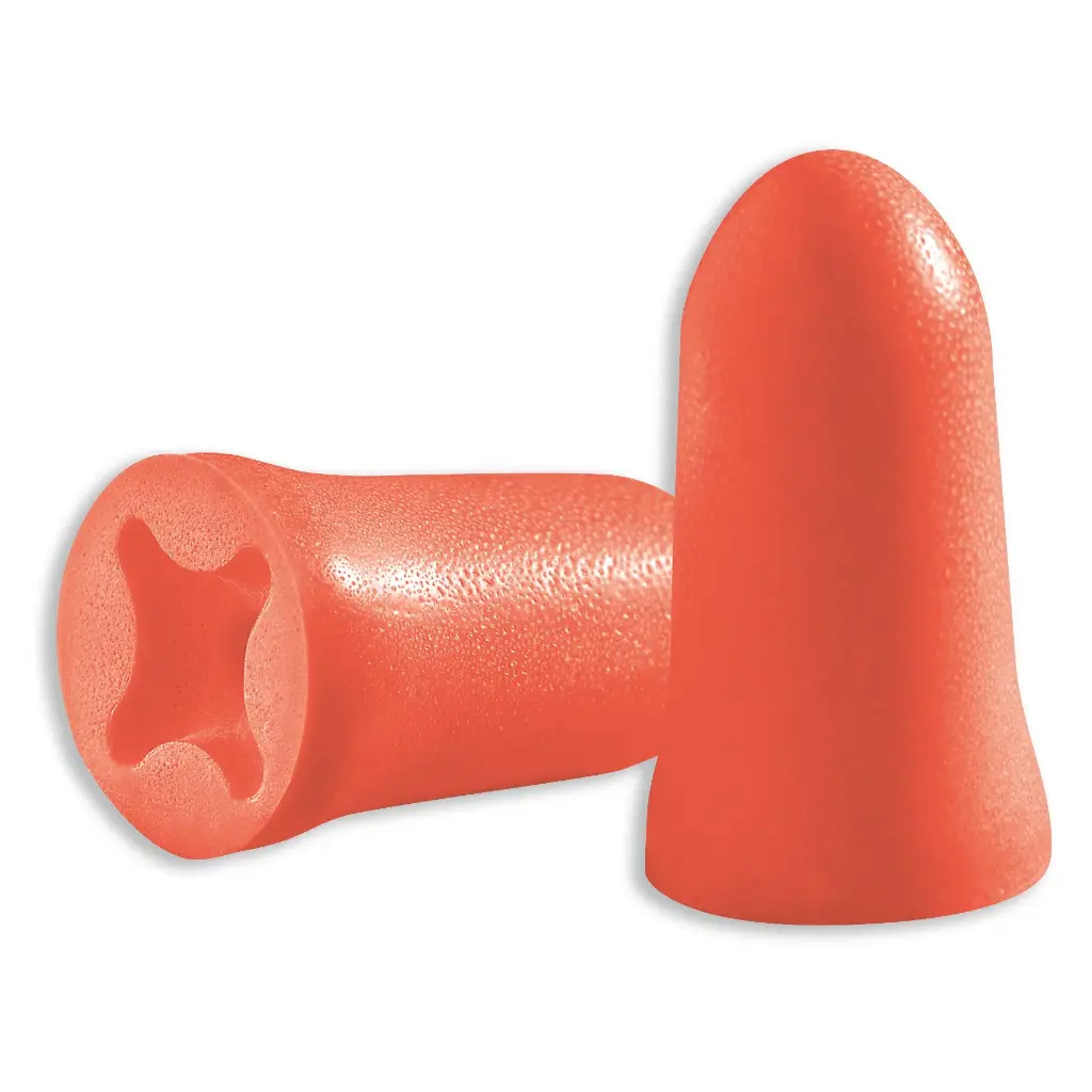 uvex com4-fit uncorded disposable earplugs. Uncorded plugs (bagged in pairs). PPE Hearing Protection. 200 pairs