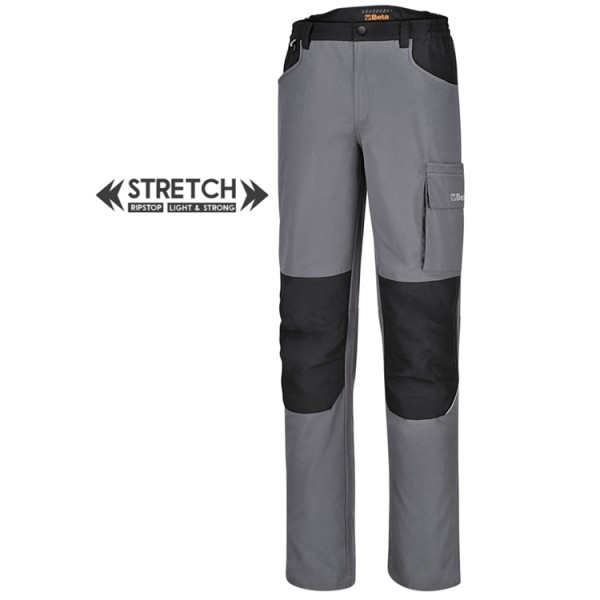 Beta Workwear 7820SG Stretch work trousers, multipocket style, lightweight XS, S, M, L, XL, 2XL, 3XL 46, 48, 50, 52, 54, 56, 58