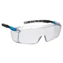 PORTWEST PS31 - Top OTG Over the top of Spectacles Safety Glasses Clear / Smoke