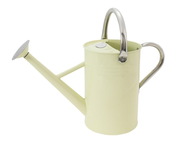 Metal Watering Can Vintage Cream 4.5 litre