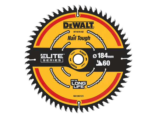 Cordless Mitre Saw Blade For DCS365 184 x 16mm x 60T