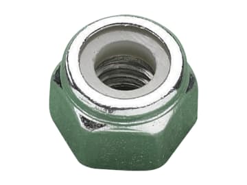 [MEMNYNP10Z] Type P Nylon Insert Nut ZP M10 (Box 200)