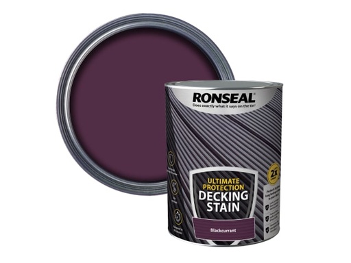 [RSLNUDSBC5L] Ultimate Protection Decking Stain Blackcurrant 5 litre