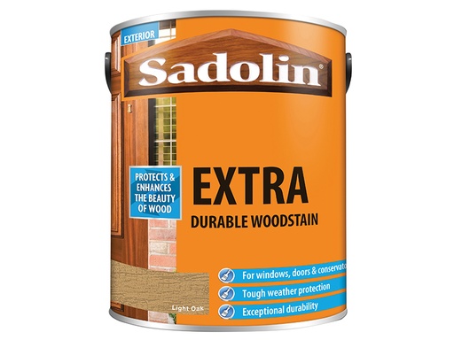 [SAD5013002] Extra Durable Woodstain Light Oak 5 litre