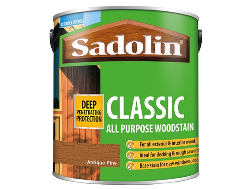 [SAD5028458] Classic Wood Protection Antique Pine 2.5 litre