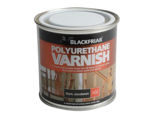 [BKFPVGDJ250] Polyurethane Varnish P85 Dark Jacobean Gloss 250ml