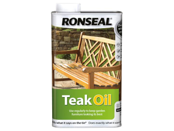 [RSLTO1L] Garden Furniture Teak Oil Can 1 litre