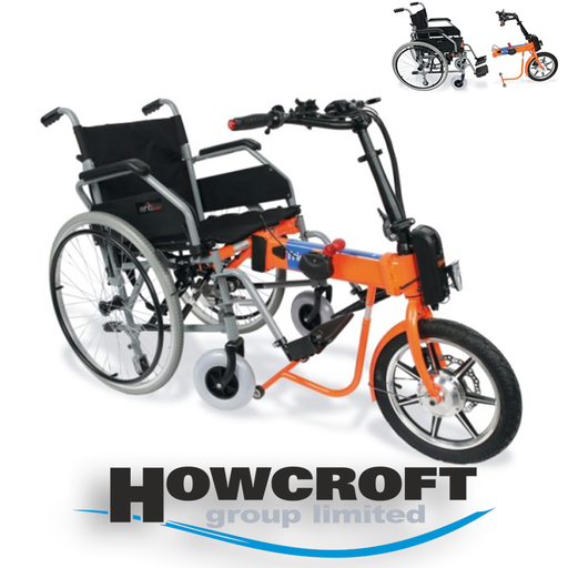 [9597TRIOWAY] BETA 9597TRIOWAY TRIOWAY by ATALA® auxiliary thrust system, electric, can be hooked to REHA COMFORT wheelchair (included)