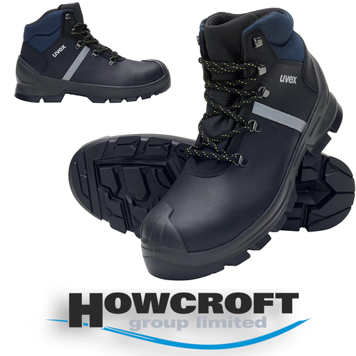 [2 construction] uvex 65122 2 xenova®construction PPE safety boots S3 SRC, UK 5-13 64039113