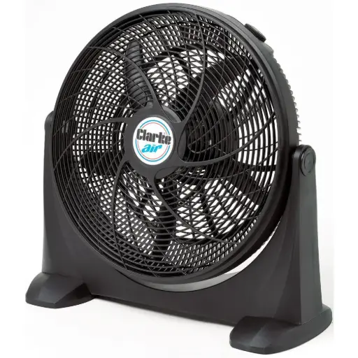 [CBF20] Clarke 3230475 CBF20 20" Box Fan. 120W, 230V motor with 3 speed control. High velocity air flow for use in domestic or office environments