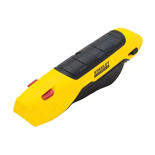 [FATMAX® Squeeze Bi-Material Auto-Retract Safety Knife] FMHT10358-0 FATMAX® Single-Sided Replaceable Head Pull Cutter 
