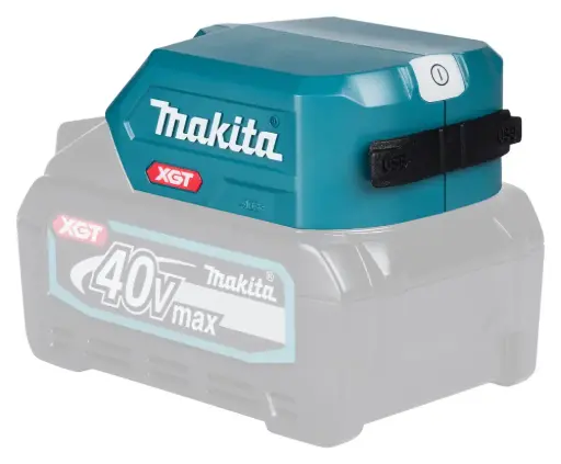 [ADP001G] Makita ADP001G USB Adapter XGT ® 40Vmax Charges mobile devices e.g. smartphones, tablets and more, and developed as XGT® version of ADP05.